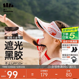 蕉下（beneunder）蕉下儿童防晒帽遮阳帽太阳帽子男童女童空顶帽户外帽草莓夹心