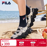 斐乐 斐乐官方女鞋FRAGOLA摩登凉鞋夏季新款时尚休闲草莓凉鞋子 燧石灰/冰灰-EI 36