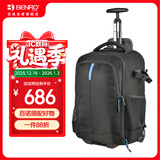 百诺（Benro）徒步者 2000摄影拉杆箱带轮摄影包双肩专业户外轻便大容量单反相机包带防雨罩