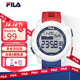 斐乐（FILA）电子表夜光中性运动防水手表女中学生考试大学生手表 6561-009