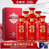 景芝 一品景芝芝香10 芝麻香型白酒 53度 500ml*6瓶 整箱装 热门商品