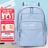第九城（V.NINE）书包女生学生日系百搭潮流双肩包男大容量高中生大学生背包运动包