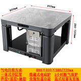 仕太天然气取暖桌气电两用烤火炉岩板电暖桌烤火炉子燃气取暖器正方形家用客厅多功能煤气烤火炉打火锅 80升降气电方桌+烤箱+晾衣杆影藏炉