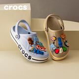 卡骆驰（CROCS）贝雅卡骆班洞洞鞋轻便耐磨一脚蹬男休闲鞋女鞋时尚沙滩鞋|205089 矿物蓝-4JQ 36 /37(220mm)