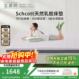 金橡树泰国天然乳胶原液进口抗菌防螨双人床垫 泰舒Plus1.8*2米适中偏硬