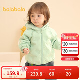 巴拉巴拉童装宝宝羽绒服男童女童连帽外套2025冬装小熊上衣萌209425107204