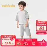巴拉巴拉儿童睡衣套装春夏薄款空调服男女童家居服小童中大童208224171206