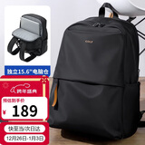 高尔夫（GOLF）双肩包男士旅行背包男15.6吋电脑包学生书包多隔层通勤出差背包