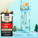 contigo康迪克单层运动吸管水杯600ml萌宠踏青记HBC-ADN063