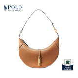 Polo Ralph Lauren 拉夫劳伦 Polo ID 女配 经典款皮革迷你单肩包 270-棕色 ONE