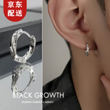 月下相恋S925纯银耳环男七宗罪痞帅个性耳钉清冷感小众高级新年礼物送男友 S925银七宗罪耳环（单只）