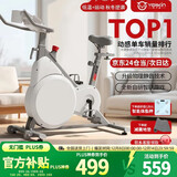 英尔健家用动感单车智能磁控静音运动减肥健身器材室内脚踏车健身单车 [标准款]物理阻力+竞赛游戏