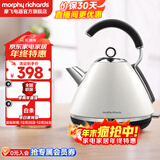 摩飞电器（Morphyrichards） 家用电热水壶进口304不锈钢大容量烧水壶 MR7456A 1.5L 白色