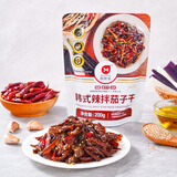 韩熙美韩式辣拌茄子干200g*2包佐餐必备韩式风味酱菜下饭菜预制菜