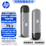 惠普（HP）可插自己卡随身Wifi6支持5G/4G设备移动双网全国通用高速无限流量2025款全网通便携无线路由器车载