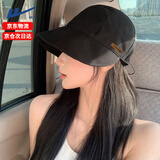 回力渔夫帽子女春夏季大头围显脸小纯棉遮阳帽子户外休闲百搭太阳帽