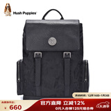 暇步士（Hush Puppies）男士双肩包英伦迷彩休闲15.6英寸电脑包通勤大容量圣诞礼物