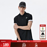 卡帕（Kappa）背靠背夏季新款男士运动polo衫男t恤短袖翻领半袖男款K0D32PD01D