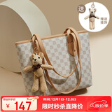 红蜻蜓包包女包2025新款轻奢单肩包托特妈妈包手提包送女友生日礼物