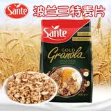 三特欧洲波兰进口 混合果干干吃燕麦片 全谷类脆麦片 350G 即食早餐 蜂蜜多坚果燕麦片300克