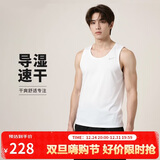 耐克NIKE男 运动背心 圆领无袖 柔软舒适 DV9322-100 白XL