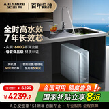 史密斯（A.O.SMITH）佳尼特蓝鲸净水机家用净水器直饮机一体机厨下7年RO膜1400G CR3600AE1 国家补贴