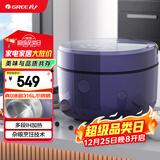 格力（GREE）电饭煲家用2-3-4人电饭锅真0涂层316L不锈钢内胆3L小型 IH加热煮粥柴火饭锅3015C(贵气紫)董姐同款