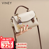 viney包包女包牛皮洋气剑桥包轻奢斜挎单肩包生日礼物品牌送女友老婆
