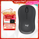 罗技（Logitech）M240 无线鼠标 蓝牙鼠标 办公鼠标 简约便携 灰色