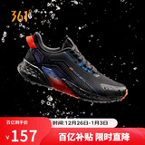 361°运动鞋男秋冬季雨屏防泼水通勤休闲减震慢跑步鞋子男672032222-4