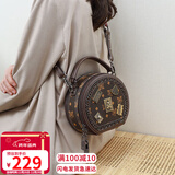 爱情海包包女包斜挎包单肩手提腋下圆筒包通勤生日圣诞礼物送女生女友