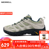 迈乐（Merrell）官方店男女款户外登山徒步鞋减震MOAB 3迈越者轻量防滑耐磨透气 J038307浅灰绿（男）上新 44