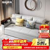 翔裕沙发床两用多功能USB充电可伸缩折叠小户型客厅储物科技布沙发床 外径1.8M实木扶手+可储物USB充电+蓝牙音响 高弹海绵款:免费升级科技布