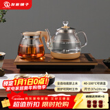 友家铺子（Biooner）全自动上水电热水壶烧水壶家用办公茶台一体机茶桌茶几嵌入式茶具套装 RY-A1金色保温1L