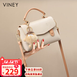 viney包包女包牛皮洋气剑桥包轻奢斜挎单肩包生日礼物品牌送女友老婆