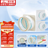 潜水艇（Submarine）厨房卫生间止逆阀防味阀一厨两卫套装F160-AS100*2