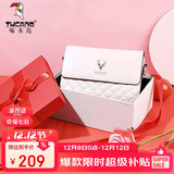 啄木鸟（TUCANO）包包女款2025年牛皮链条小方包单肩斜挎包圣诞新年生日礼物送女友