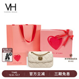 VANESSA HOGAN VH女包茵然软包系列复古太阳神斜挎包菱格链条腋下包小众单肩包
