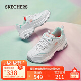 斯凯奇（Skechers）小白熊女鞋秋季厚底百搭老爹鞋熊猫鞋休闲运动鞋99999863