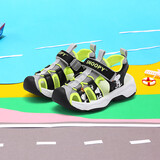 SNOOPY史努比童鞋男童包头凉鞋儿童夏季透气沙滩鞋3935黑色30