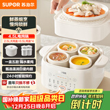 苏泊尔（SUPOR）电炖盅电炖锅隔水炖家用全自动煲汤炖汤锅陶瓷燕窝炖盅4.5L蒸炖一体多功能锅3-4人 DZ25FC873
