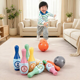 塔萌鱼儿童保龄球玩具套圈套装室内户外亲子互动幼儿园益智游戏运动类