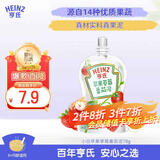 亨氏（Heinz）宝宝婴幼儿辅食零食超金苹果草莓番茄佐餐泥果泥78g 6个月+