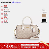 蔻驰（COACH）【品牌直供】女包ROWAN迷你波士顿包 手提斜挎包 CW329 生日礼物