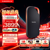 闪迪（SanDisk）4TB 移动固态硬盘（PSSD）E82 读速3800MB/s 写速3700MB/s 兼容雷电4 type-c 手机电脑平板外接