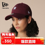 NEW ERA红色帽子MLB帽子男女棒球帽NY软顶920运动鸭舌帽60691337