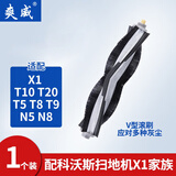 爽威适配科沃斯滚刷T10/X1/T5/T8/N8/T9/T20清洁液滚边刷过滤网拖抹布集尘袋尘盒耗材配件 KWS-滚刷