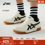 亚瑟士ASICS男鞋女鞋运动休闲鞋复古篮球鞋百搭板鞋 COURT MZ 米白色/黑色 40