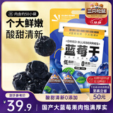 三只松鼠每日蓝莓干500g 蜜饯果干酸甜休闲零食下午茶孕妇儿童健康零食