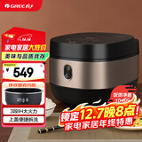 大松（TOSOT）格力电饭煲家用 4-5-8人大容量5L电饭锅柴火饭 多功能智能蒸煮 3段Ih加热饭煲【许我耀眼推荐】
